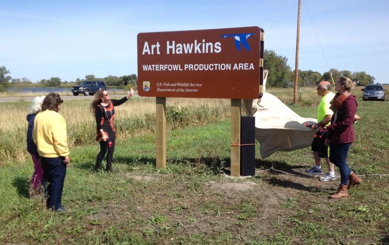 Hawkins Sign Unveiling 9-12-15