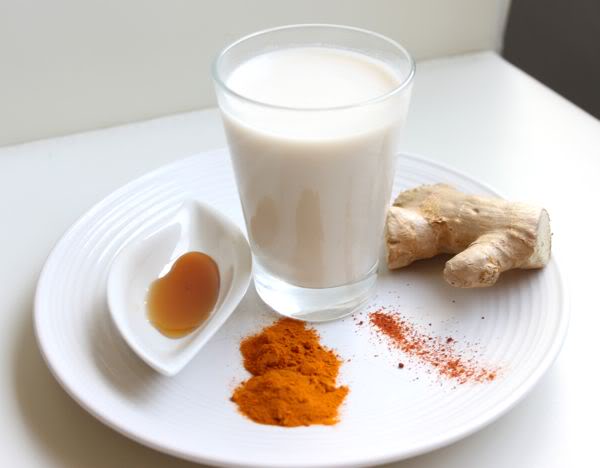 turmeric ginger honey milk