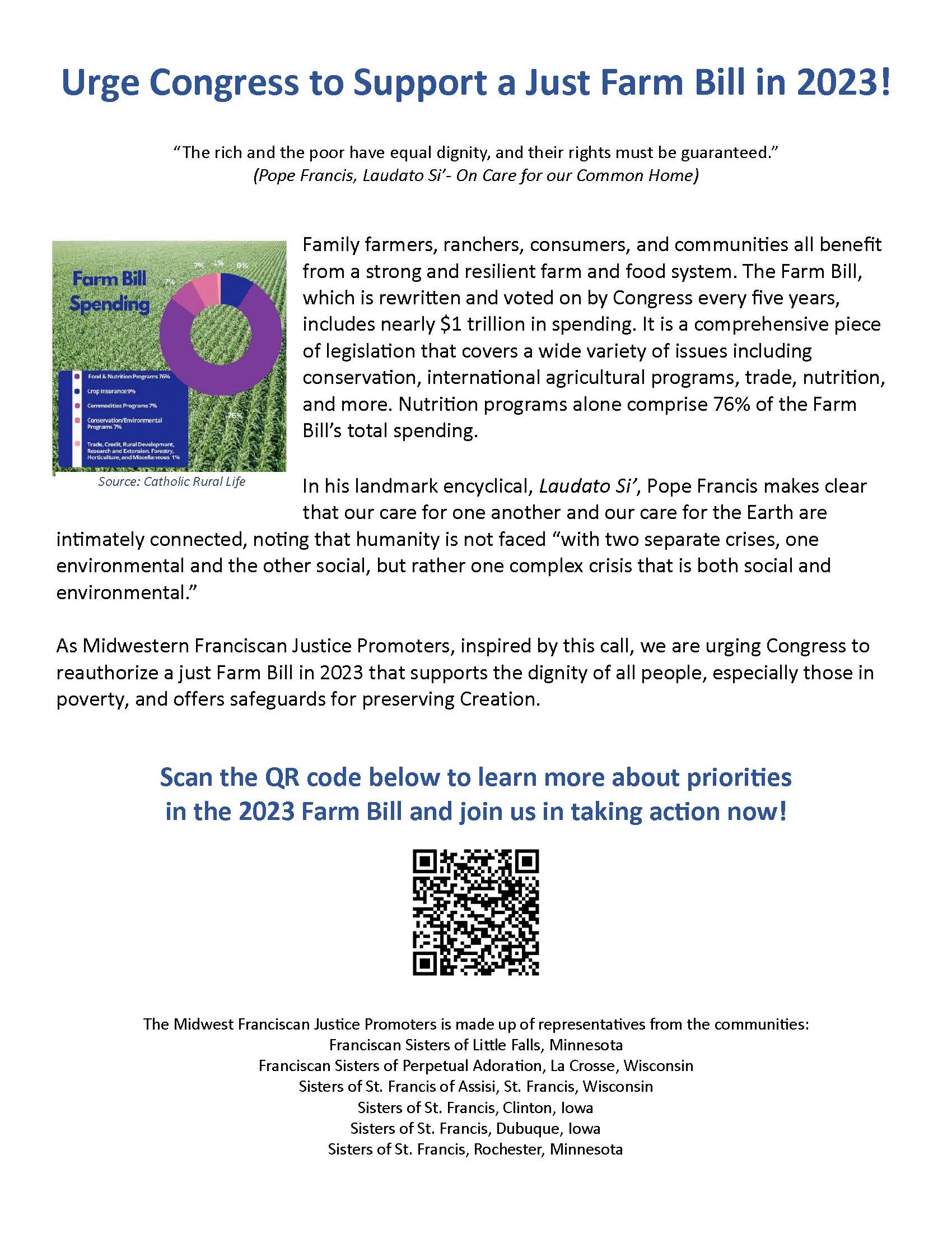 Farm Bill 2023 flyer corrected