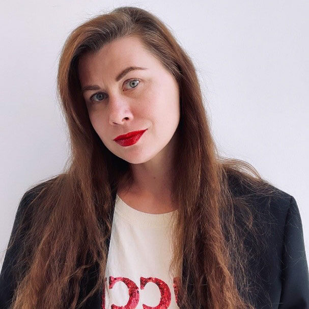 Irina Andrushchenko at glyph salon in san francisco, california