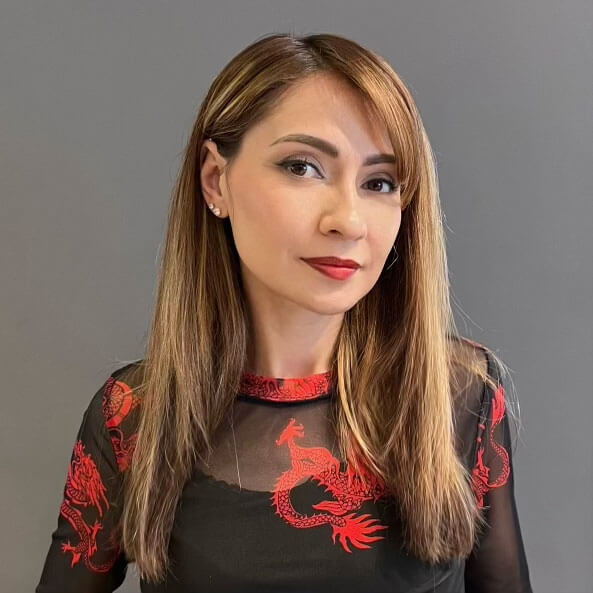 Bianca at glyph salon in san francisco, california