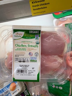 Aldi's Organic Chicken Breast