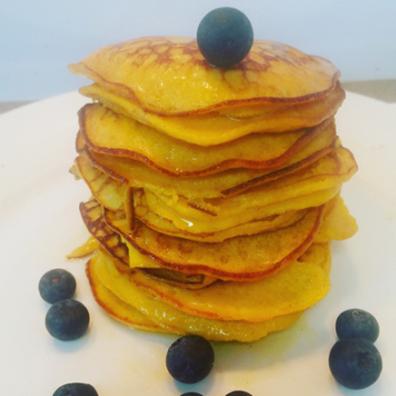 3 ingredient pumpkin pancakes