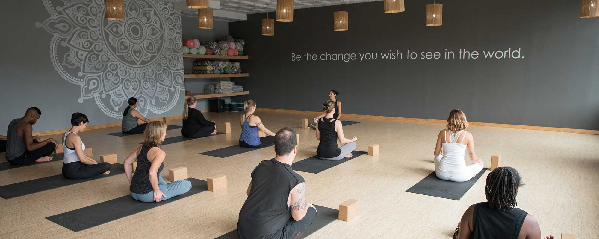 Mindful yoga studio with yoga classes from exceptionally