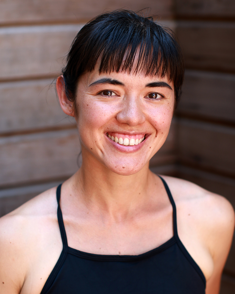 Almania, hot yoga instructor at hot yoga south balham