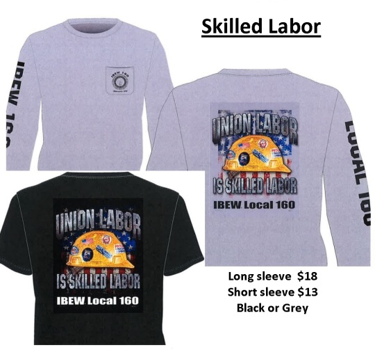 ibew polo shirts