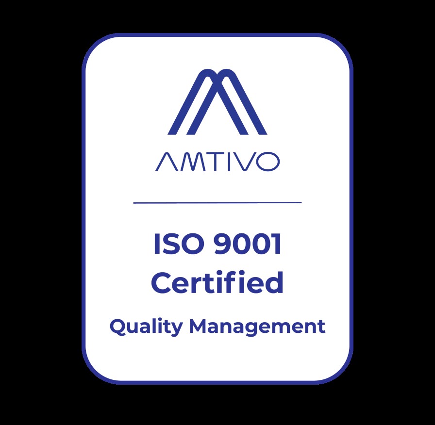 Amtivo Logo ISO-9001