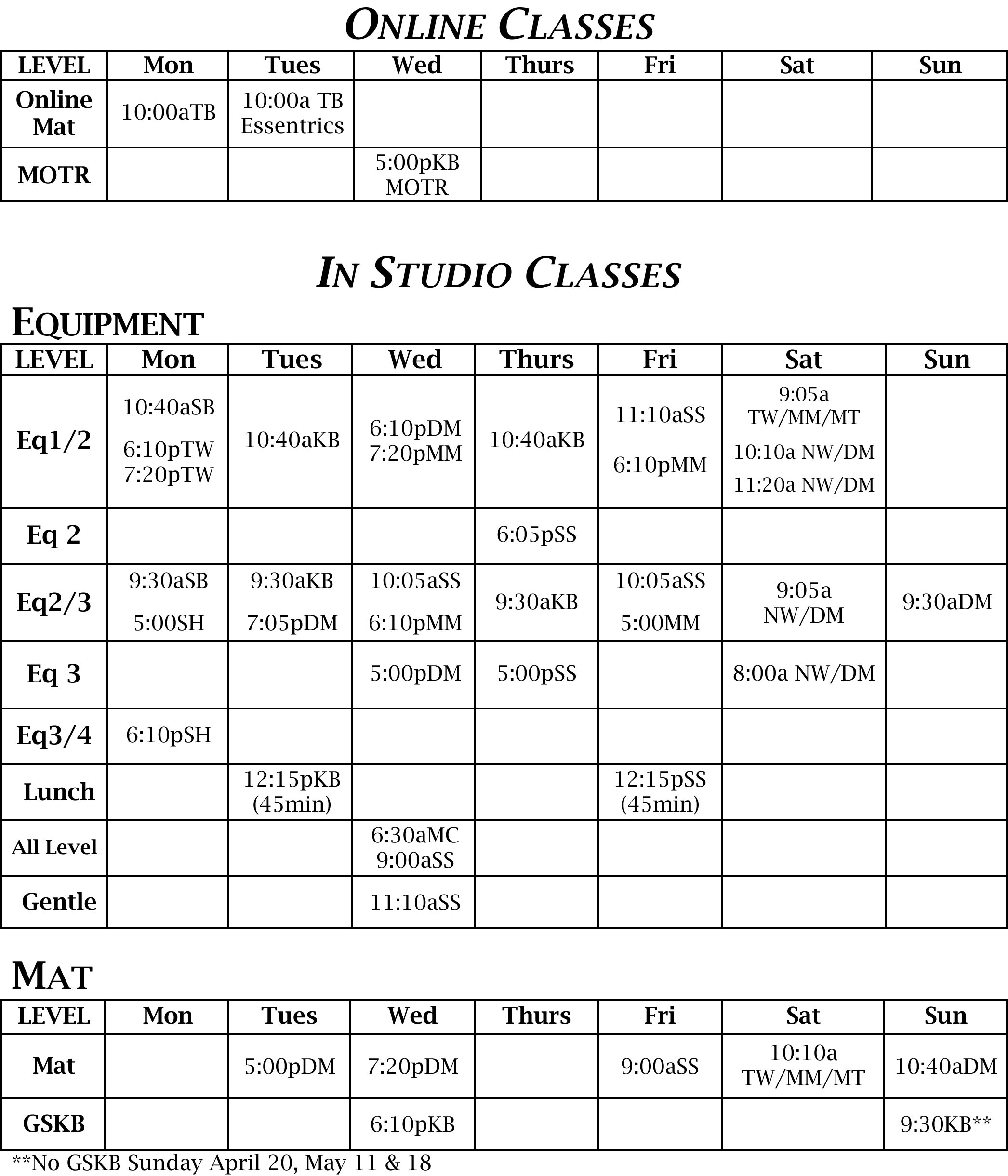Spring Sch Apr26