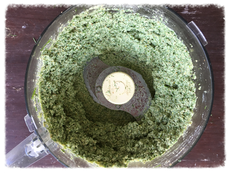 How to Make and Freeze Pesto for Future Use Fennel Fronds Pesto Whole