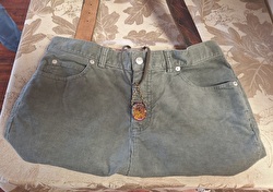 Green Corduroy