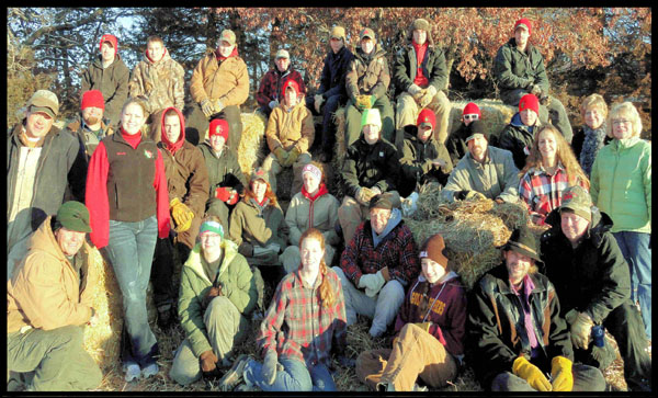 Christmas tree farm staff