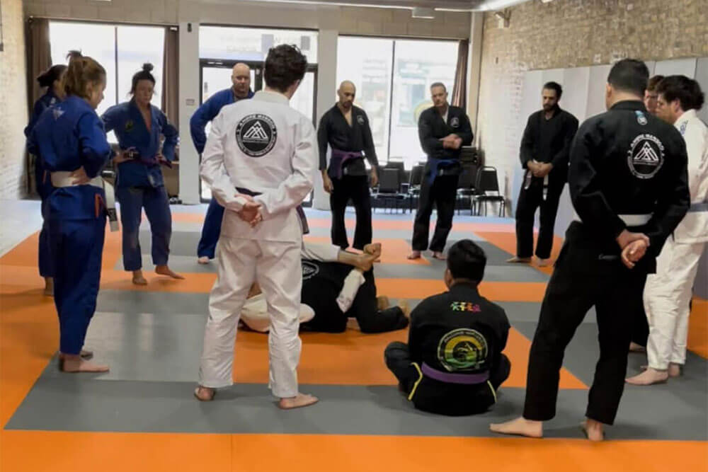 Double Five BJJ demonstration