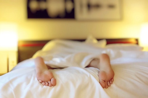 person sleeping