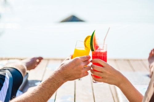 eating healthy on vacation