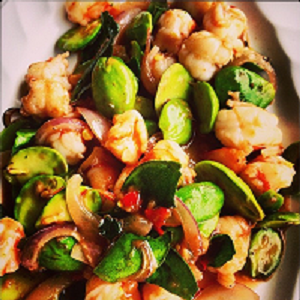 stir fried shrimp-healthy food for your thyroid