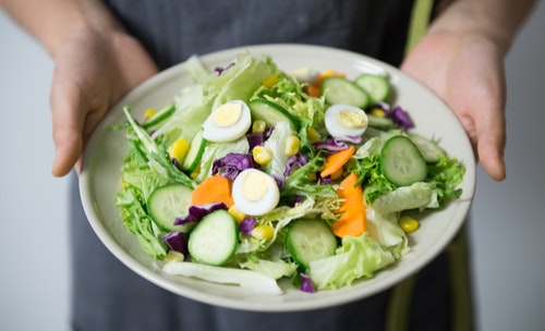 vitamin K-leafy green salad