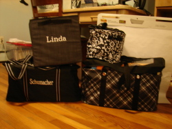 Linda Schumacher's Travel Bags