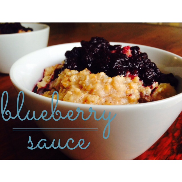 Blueberry Sauce