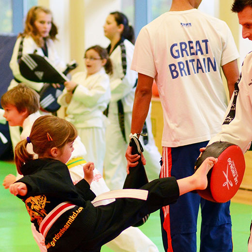 child-kicking