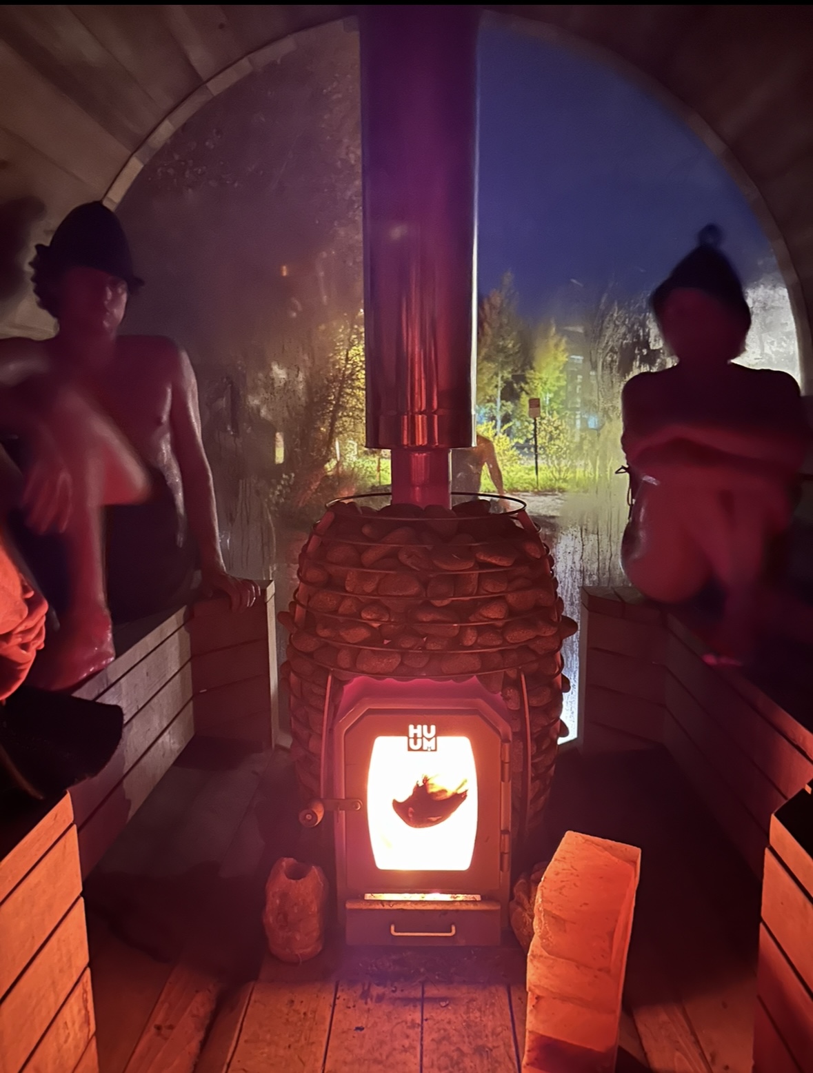 Sacred athlete sauna