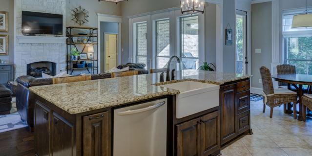 Remodeled kitchen