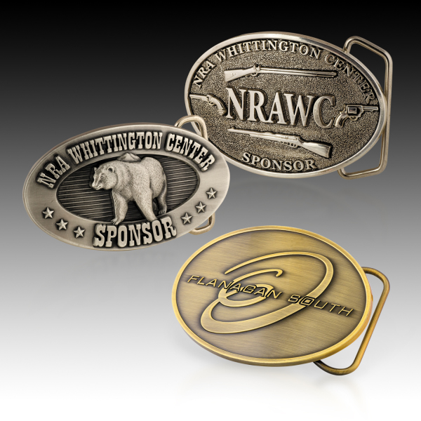 Custom Belt Buckle Mike Brothers Emblematic Solutions