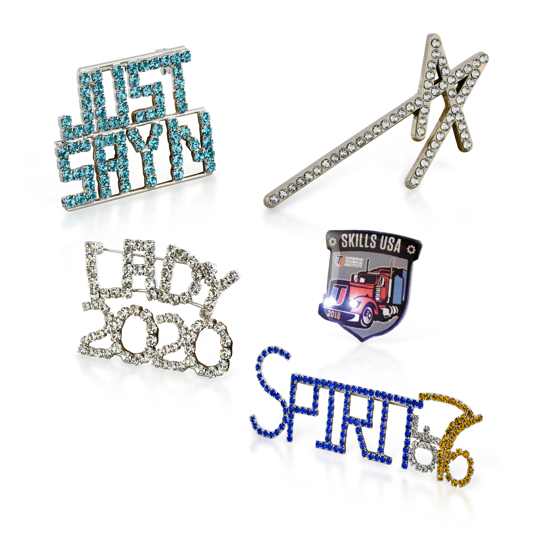 Specialty Pins Groupng