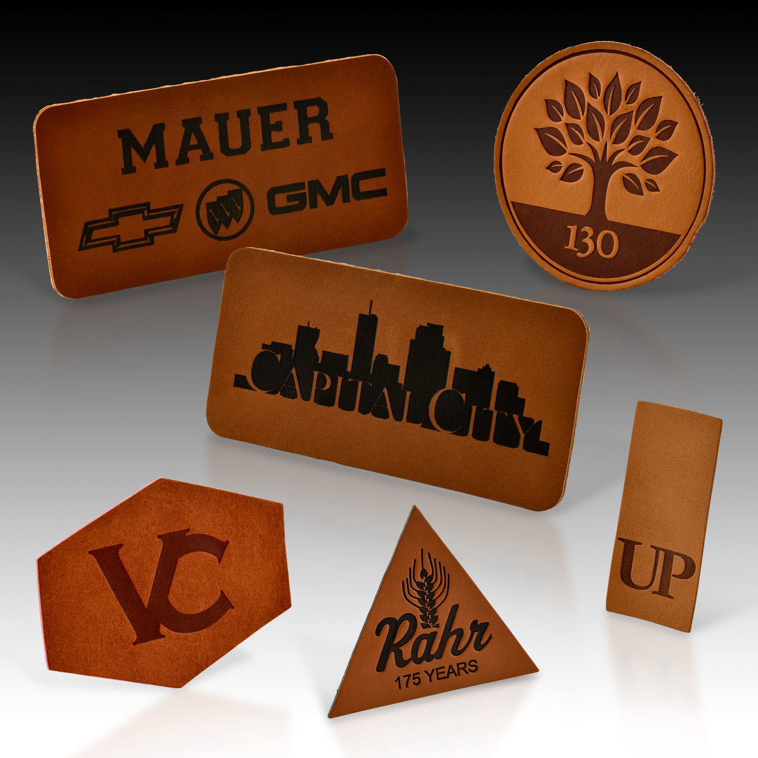 Leather Patch Grouping