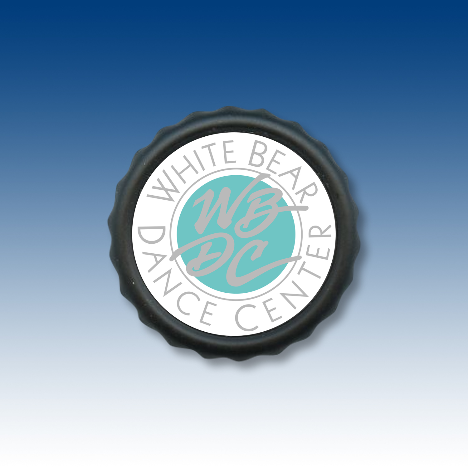 Bottle Cap Pin w: Digital Print