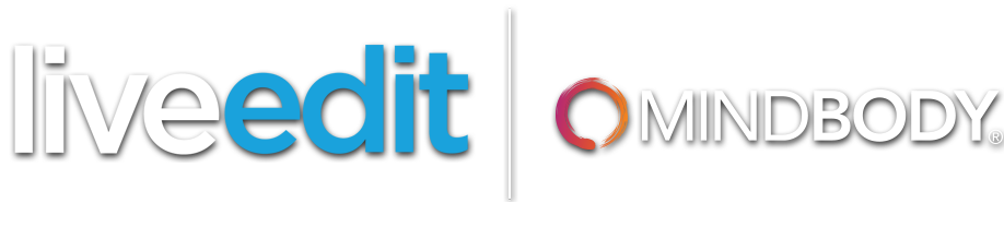 LiveEdit Websites with MINDBODY Integration