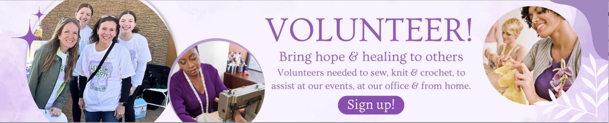 Volunteer with MGF Slider