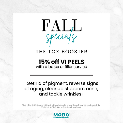 15% off peels fall 2023 specials