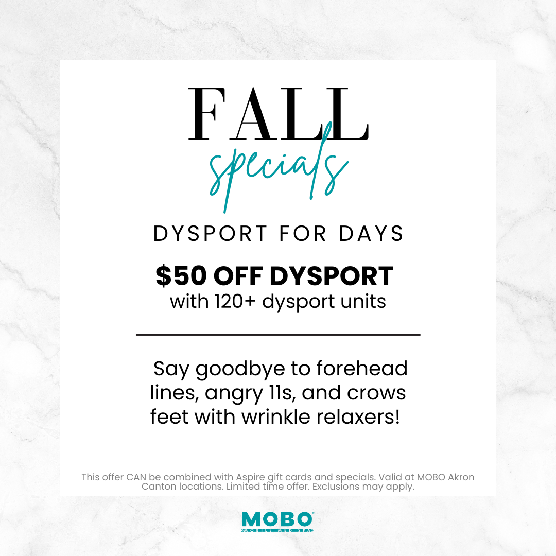 $50 off dysport akron canton fall 2023 special