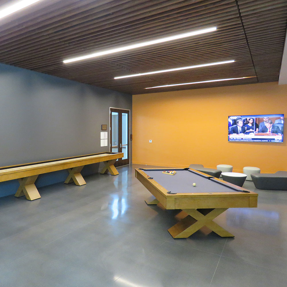 Game Room at The Club at Moffett Towers II