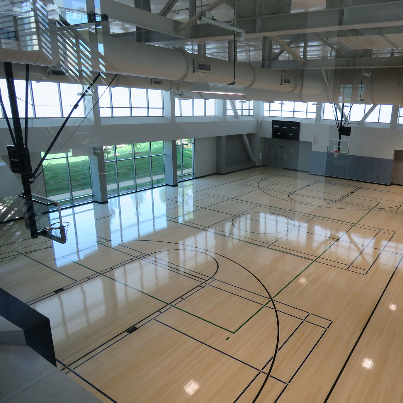 Gymnasium at The Club at Moffett Towers II
