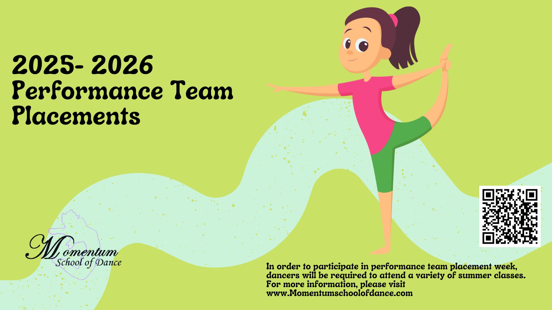 Performance Team Evaluations & Placement -Summer