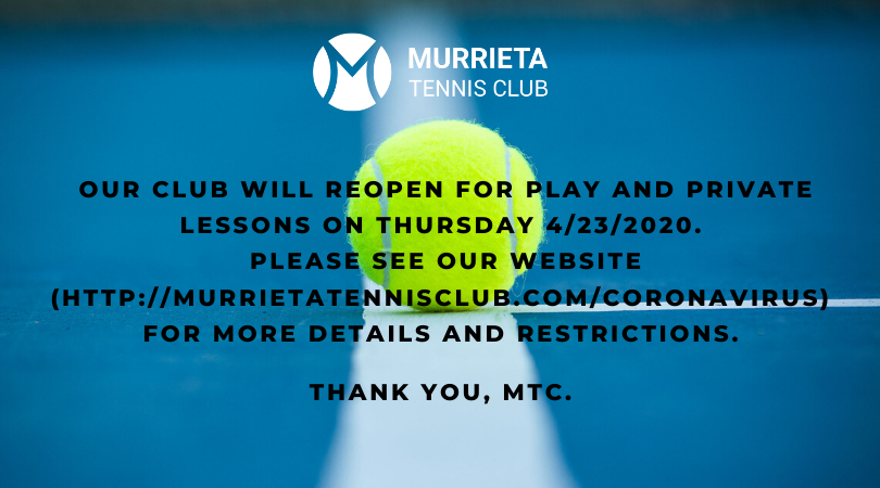 Tennis Club Murrieta Tennis Club Murrieta Ca 92563