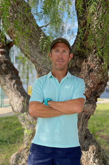 Mark Naslund at Murrieta Tennis Club in Murrieta, CA