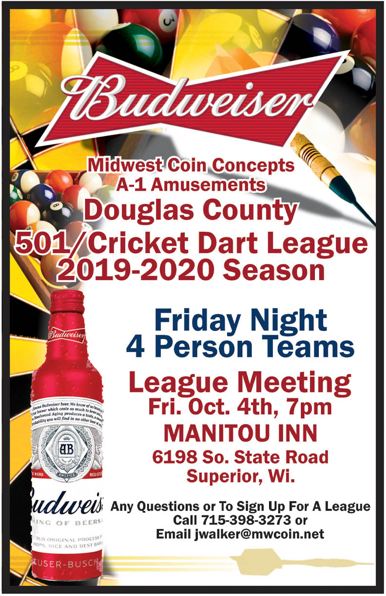 Darts Superior/Duluth Midwest Coin Concepts