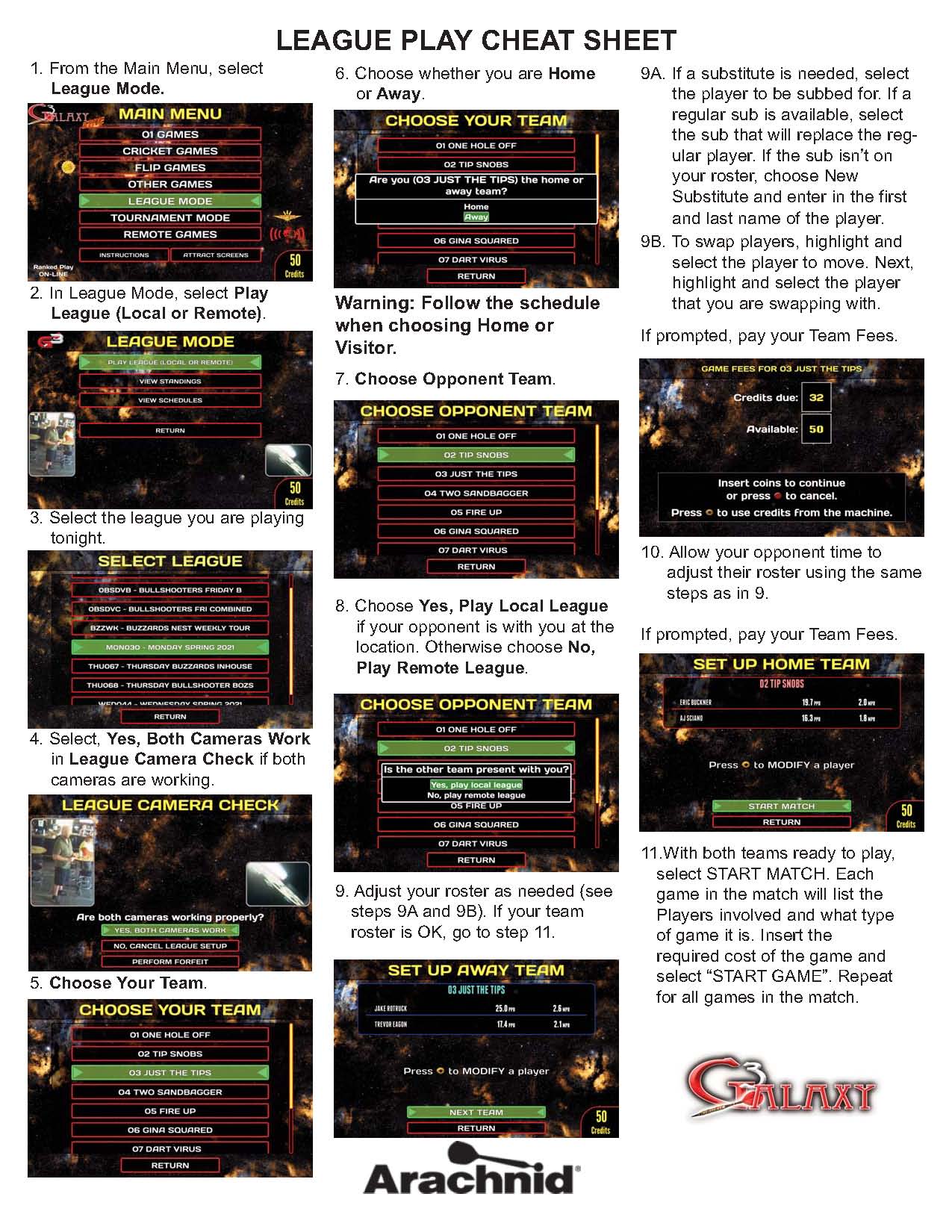 Leagues Cheat Sheet WEBSITE 8-19-21
