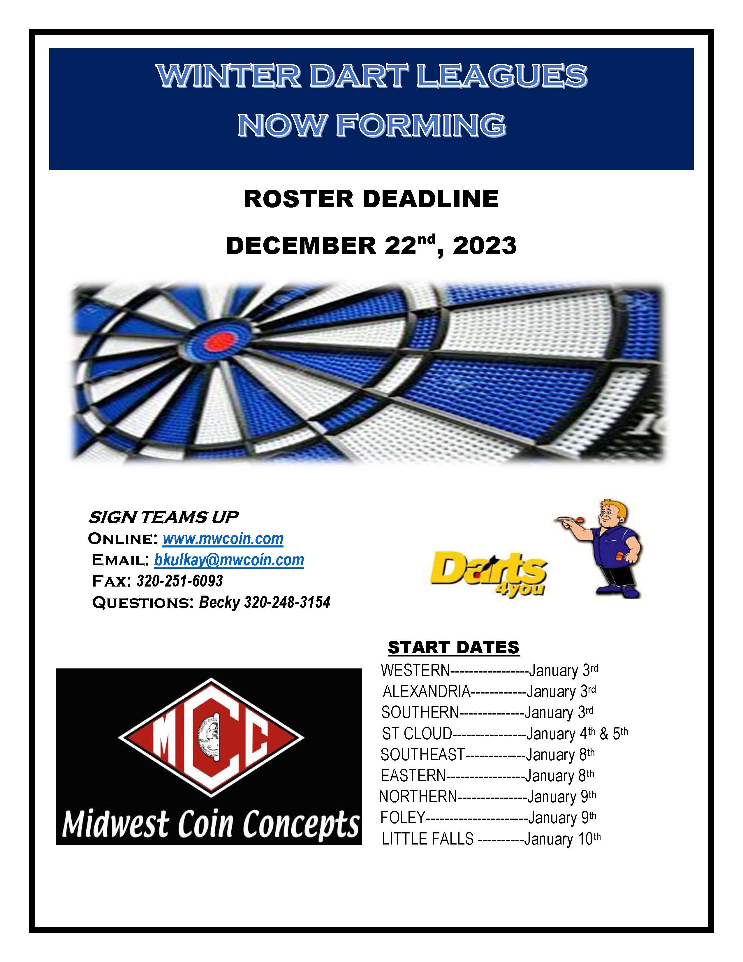 Remote Tournaments  National Dart Association