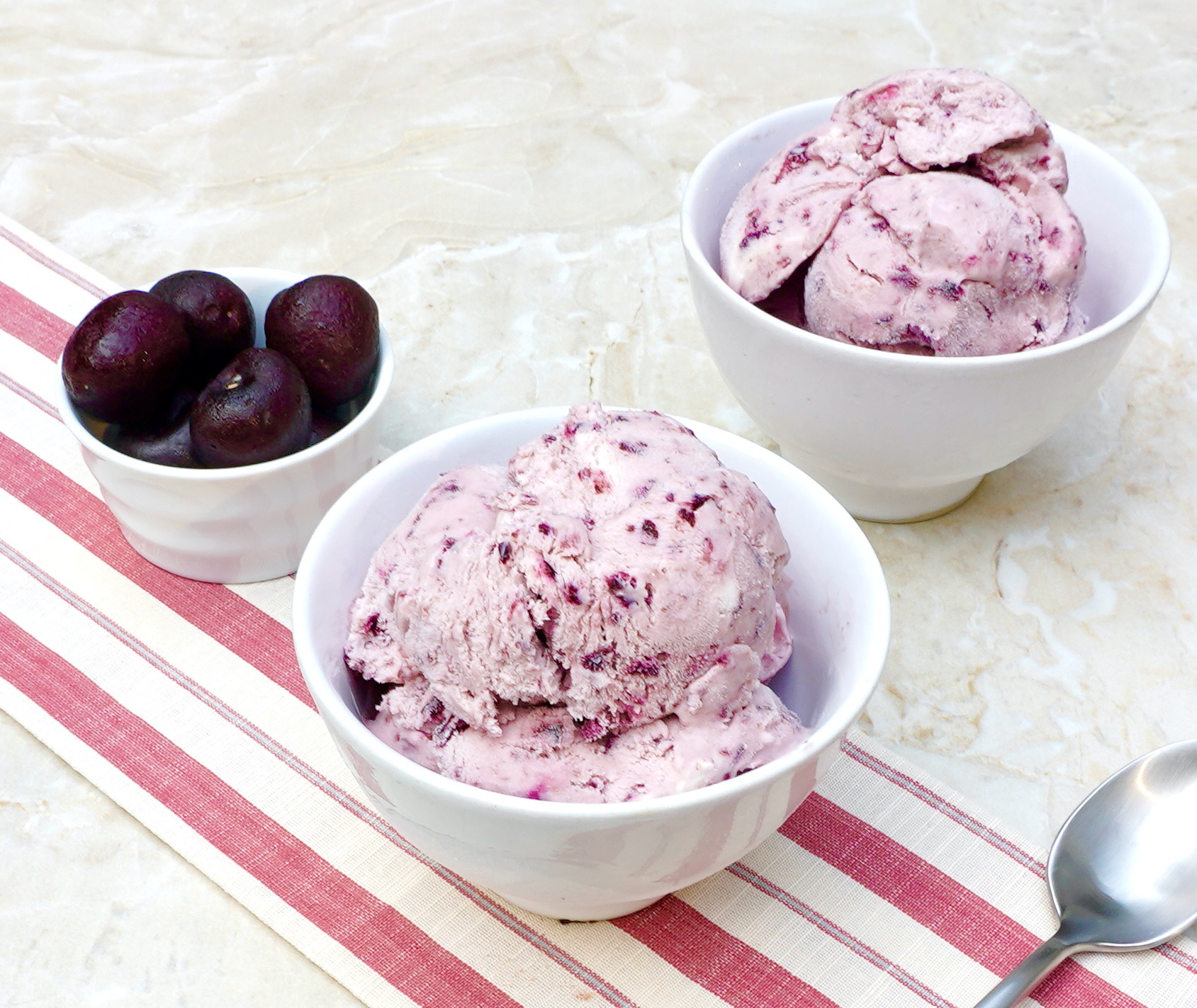 cherry icecream