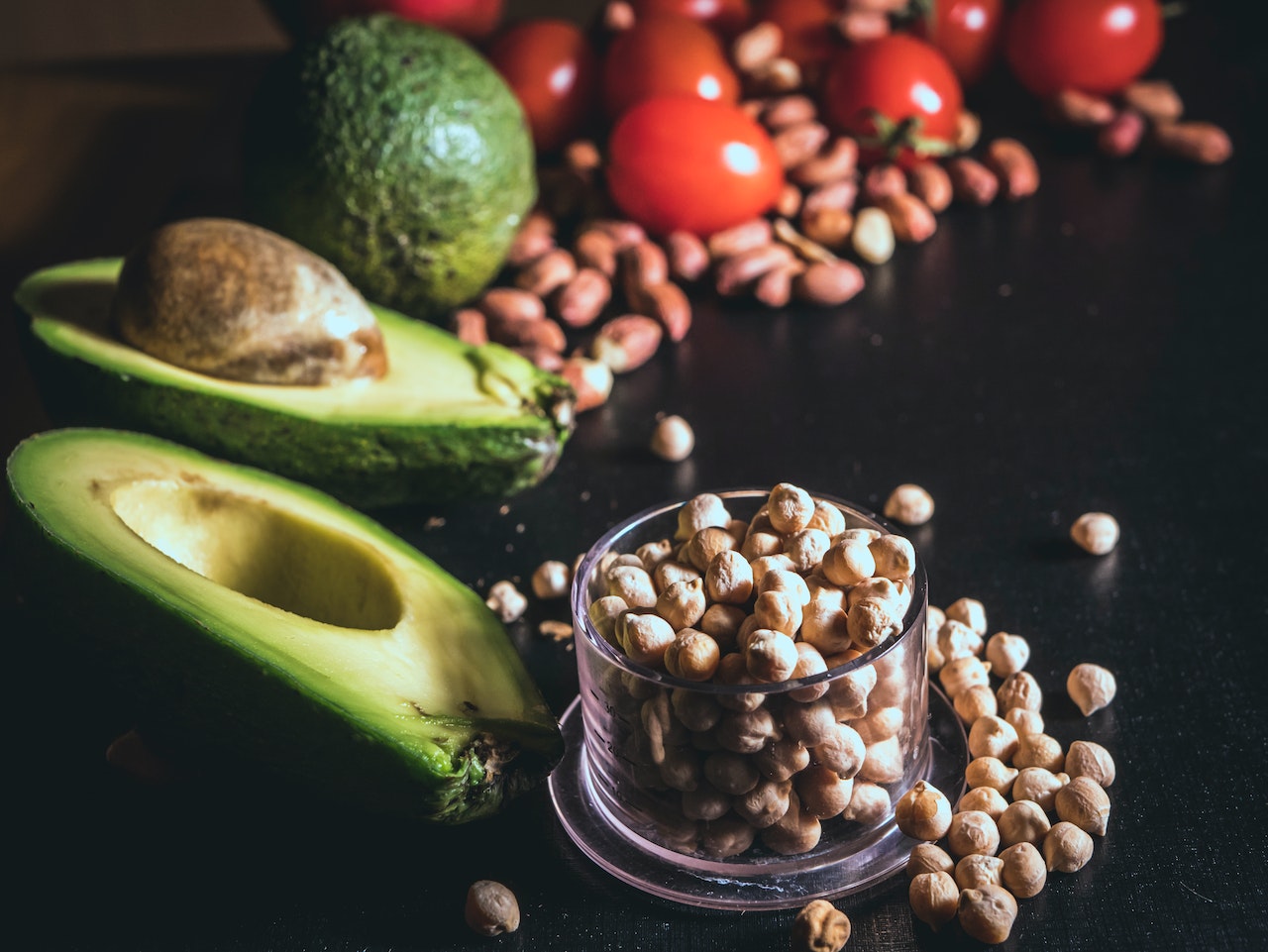 nuts seeds avocado