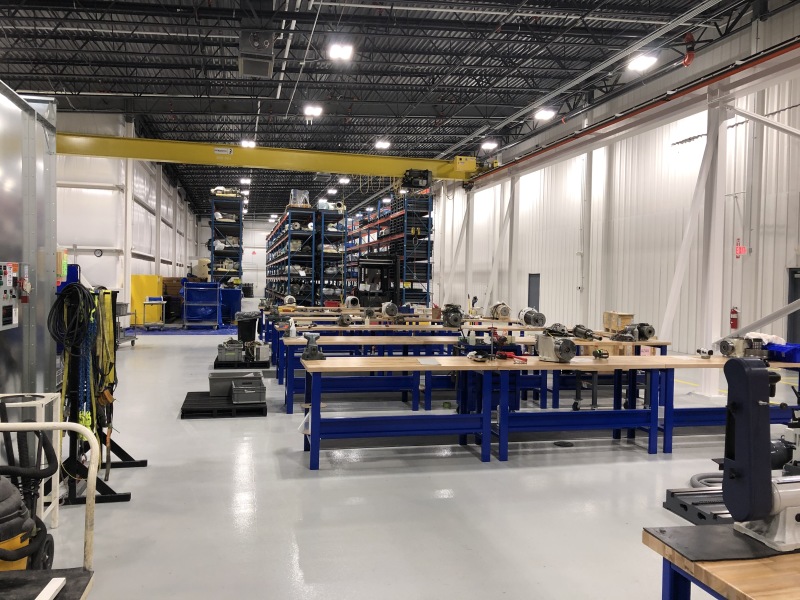 Spindle Rebuild Department 2