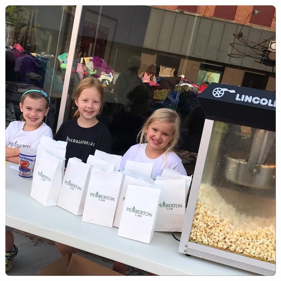 Pemberton Law Popcorn Table