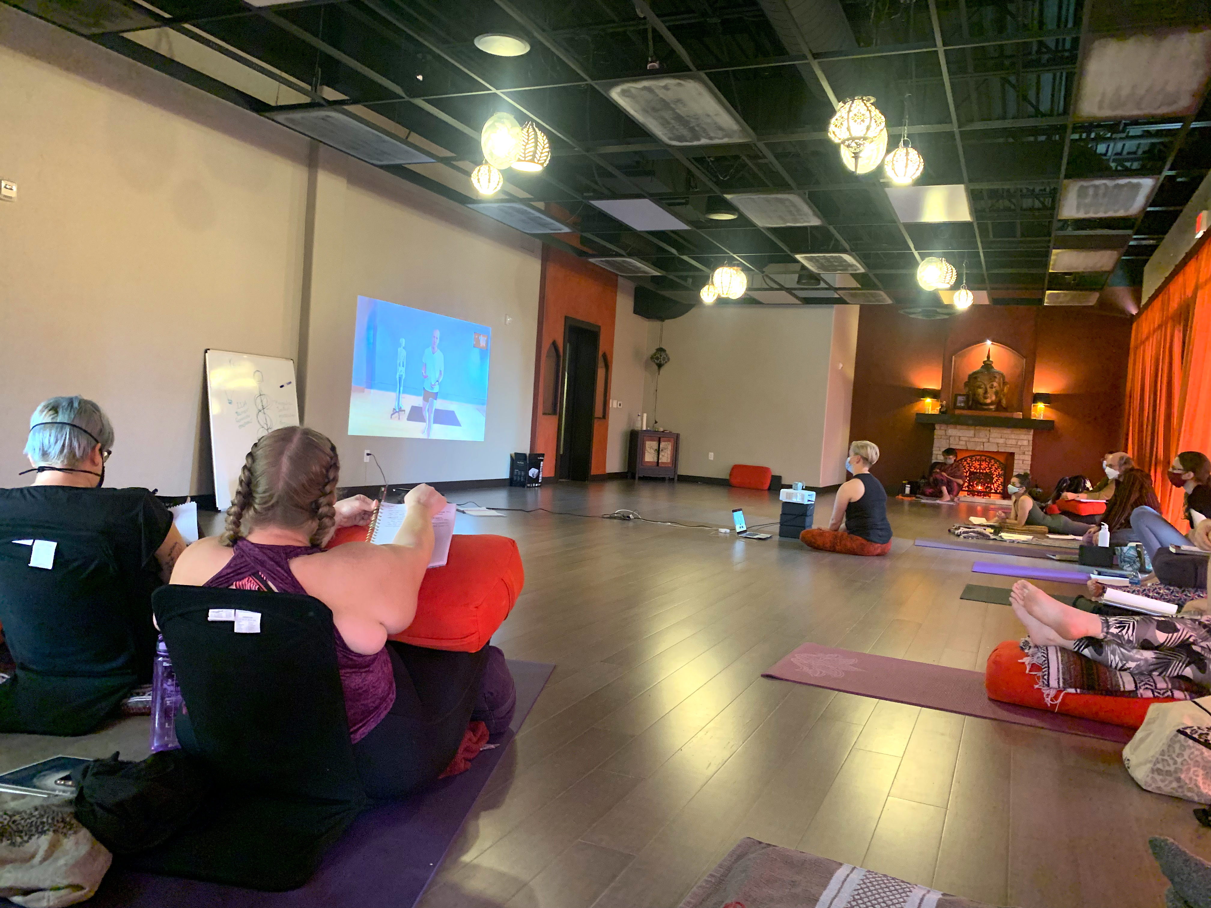 Anatomy at Yoga School