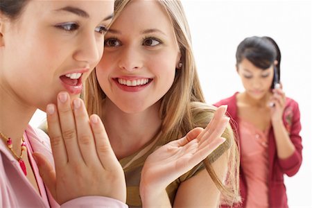 backstabbing friend gossips