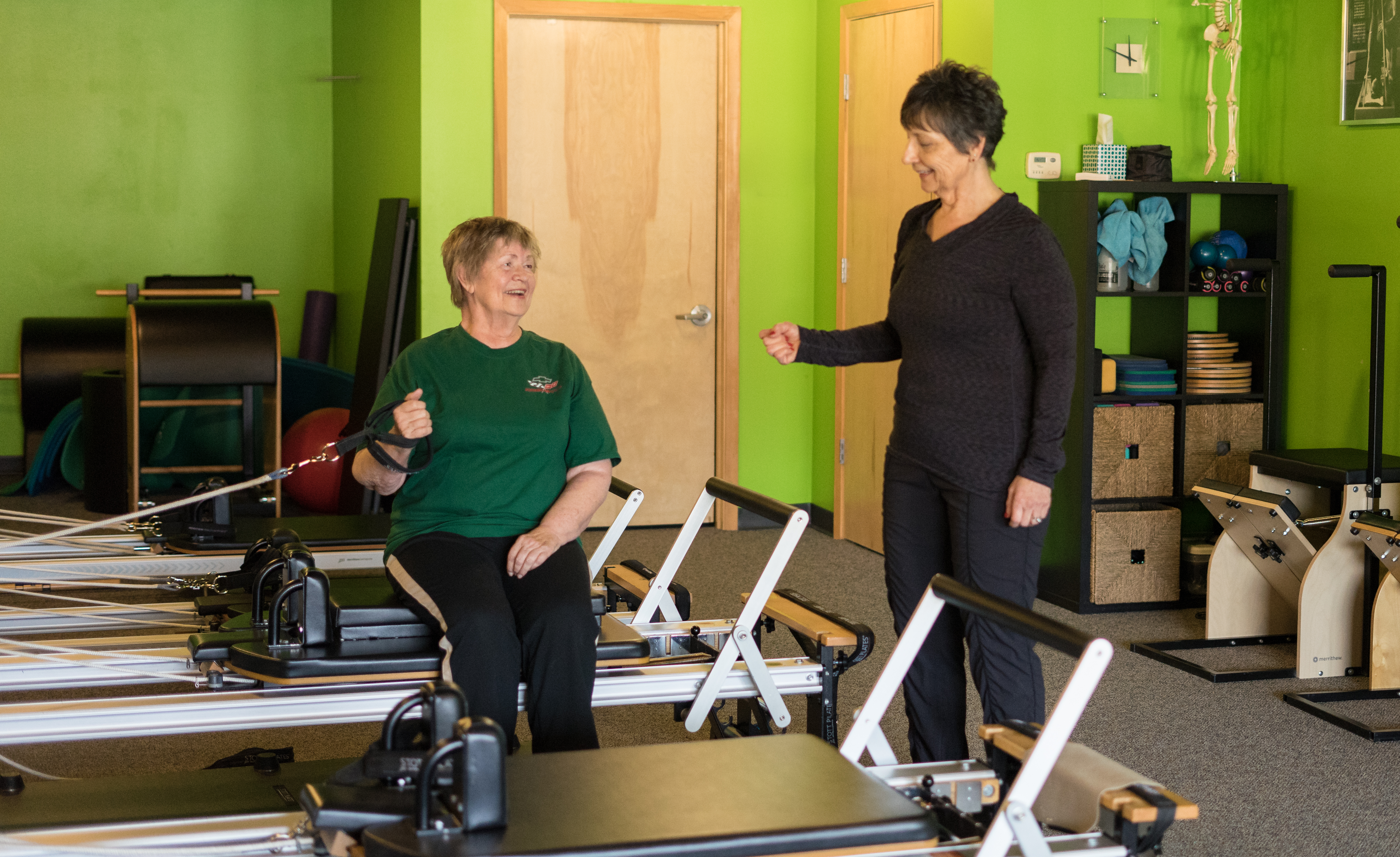 Exercise of the Month  STOTT PILATES® Rehab: Crossover Press on