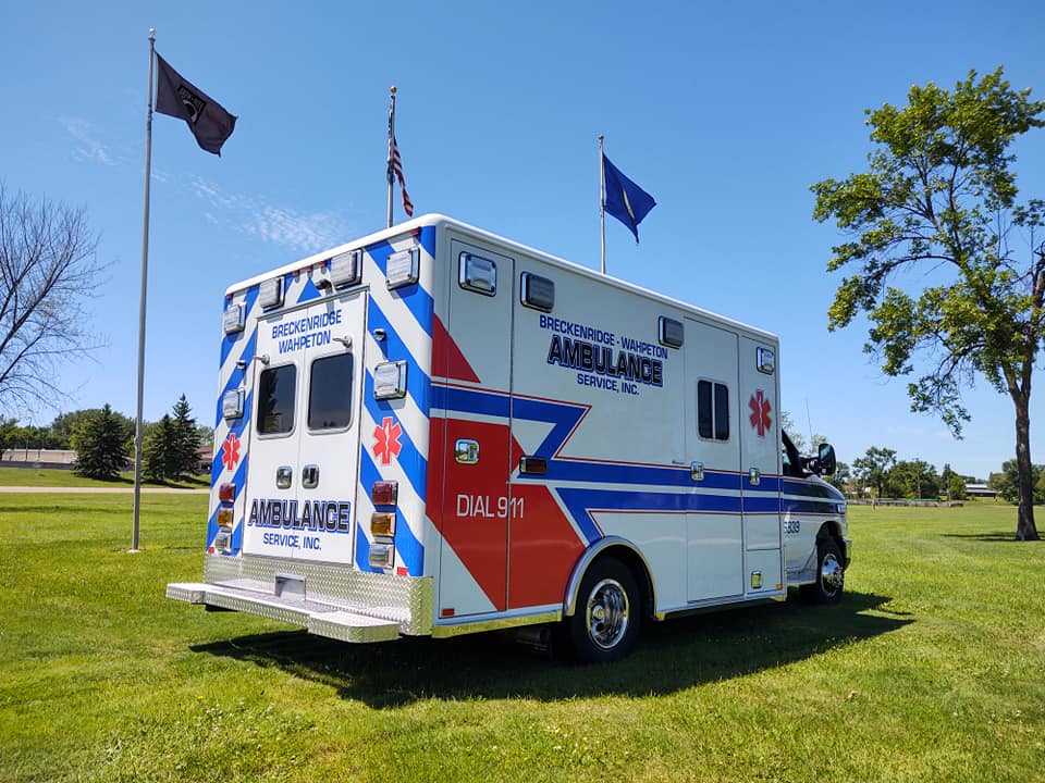 Minnesota Ambulance Deliveries PSV Fergus Falls