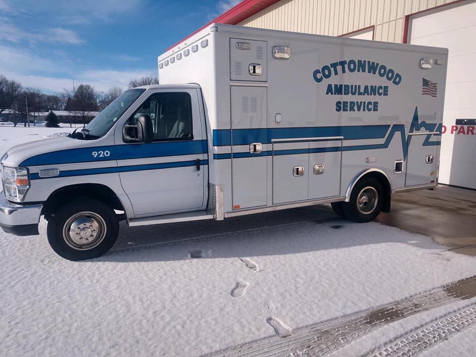 Minnesota Ambulance Deliveries PSV Fergus Falls